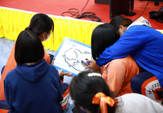 ภาพกิจกรรม  คณะวิทยาศาสตร์และเทคโนโลยี จัดกิจกรรมค่ายวิทยาศาสตร์สัญจร ปีการศึกษา 2565  โรงเรียนปางศิลาทองศึกษา