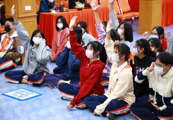 ภาพกิจกรรม  คณะวิทยาศาสตร์และเทคโนโลยี จัดกิจกรรมค่ายวิทยาศาสตร์สัญจร ปีการศึกษา 2565  โรงเรียนปางศิลาทองศึกษา