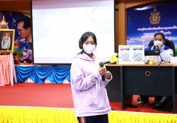 ภาพกิจกรรม  คณะวิทยาศาสตร์และเทคโนโลยี จัดกิจกรรมค่ายวิทยาศาสตร์สัญจร ปีการศึกษา 2565  โรงเรียนปางศิลาทองศึกษา