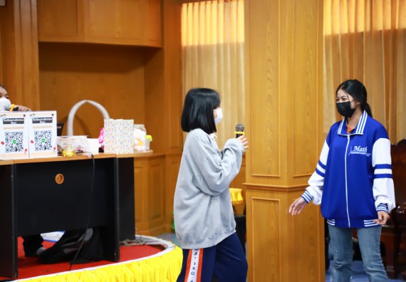 ภาพกิจกรรม  คณะวิทยาศาสตร์และเทคโนโลยี จัดกิจกรรมค่ายวิทยาศาสตร์สัญจร ปีการศึกษา 2565  โรงเรียนปางศิลาทองศึกษา