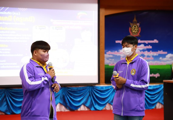 ภาพกิจกรรม  คณะวิทยาศาสตร์และเทคโนโลยี จัดกิจกรรมค่ายวิทยาศาสตร์สัญจร ปีการศึกษา 2565  โรงเรียนปางศิลาทองศึกษา