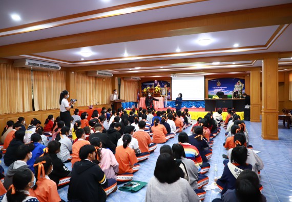 ภาพกิจกรรม  คณะวิทยาศาสตร์และเทคโนโลยี จัดกิจกรรมค่ายวิทยาศาสตร์สัญจร ปีการศึกษา 2565  โรงเรียนปางศิลาทองศึกษา