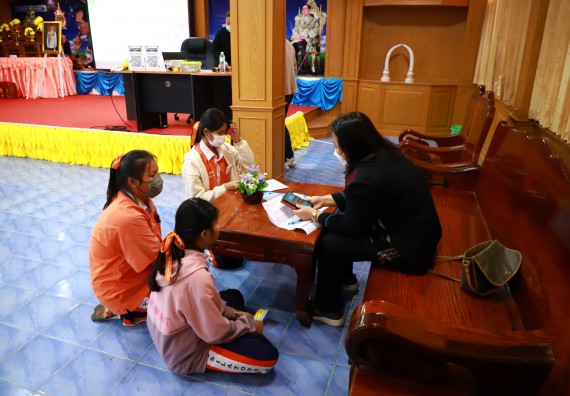 ภาพกิจกรรม  คณะวิทยาศาสตร์และเทคโนโลยี จัดกิจกรรมค่ายวิทยาศาสตร์สัญจร ปีการศึกษา 2565  โรงเรียนปางศิลาทองศึกษา