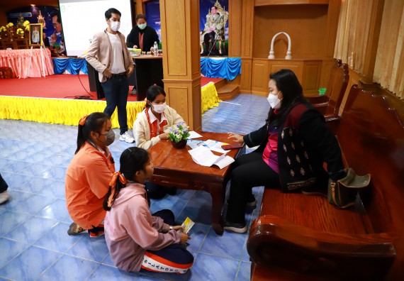 ภาพกิจกรรม  คณะวิทยาศาสตร์และเทคโนโลยี จัดกิจกรรมค่ายวิทยาศาสตร์สัญจร ปีการศึกษา 2565  โรงเรียนปางศิลาทองศึกษา