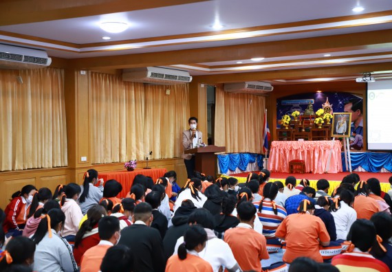 ภาพกิจกรรม  คณะวิทยาศาสตร์และเทคโนโลยี จัดกิจกรรมค่ายวิทยาศาสตร์สัญจร ปีการศึกษา 2565  โรงเรียนปางศิลาทองศึกษา