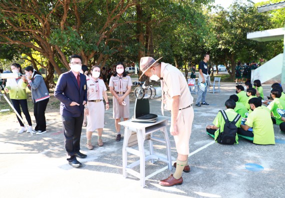 ภาพกิจกรรม  คณะวิทยาศาสตร์และเทคโนโลยี จัดกิจกรรมค่ายวิทยาศาสตร์สัญจร  โรงเรียนหนองกองพิทยาคม