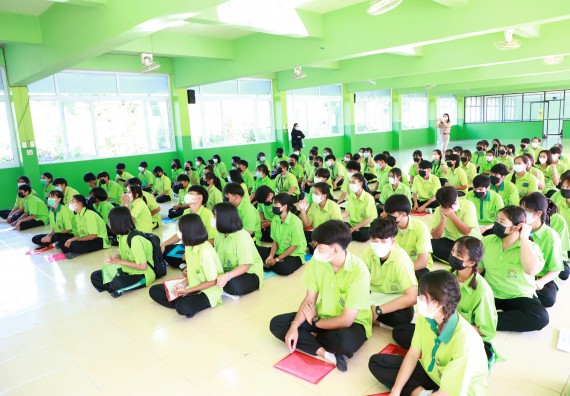 ภาพกิจกรรม  คณะวิทยาศาสตร์และเทคโนโลยี จัดกิจกรรมค่ายวิทยาศาสตร์สัญจร  โรงเรียนหนองกองพิทยาคม