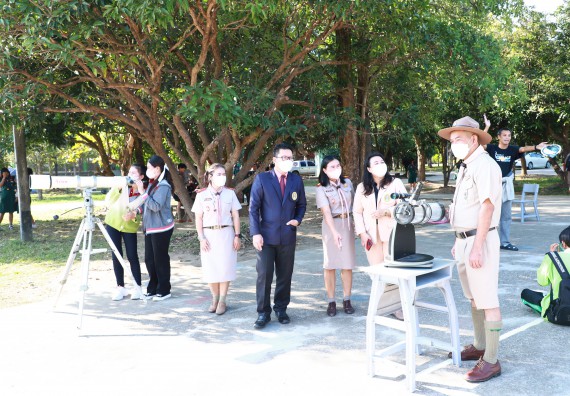 ภาพกิจกรรม  คณะวิทยาศาสตร์และเทคโนโลยี จัดกิจกรรมค่ายวิทยาศาสตร์สัญจร  โรงเรียนหนองกองพิทยาคม