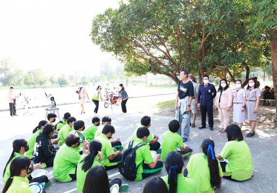 ภาพกิจกรรม  คณะวิทยาศาสตร์และเทคโนโลยี จัดกิจกรรมค่ายวิทยาศาสตร์สัญจร  โรงเรียนหนองกองพิทยาคม