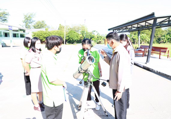 ภาพกิจกรรม  คณะวิทยาศาสตร์และเทคโนโลยี จัดกิจกรรมค่ายวิทยาศาสตร์สัญจร  โรงเรียนหนองกองพิทยาคม