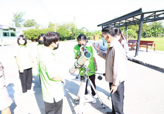 ภาพกิจกรรม  คณะวิทยาศาสตร์และเทคโนโลยี จัดกิจกรรมค่ายวิทยาศาสตร์สัญจร  โรงเรียนหนองกองพิทยาคม