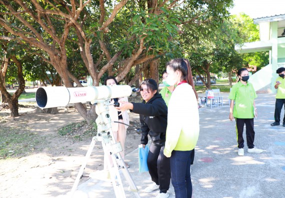 ภาพกิจกรรม  คณะวิทยาศาสตร์และเทคโนโลยี จัดกิจกรรมค่ายวิทยาศาสตร์สัญจร  โรงเรียนหนองกองพิทยาคม