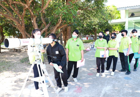 ภาพกิจกรรม  คณะวิทยาศาสตร์และเทคโนโลยี จัดกิจกรรมค่ายวิทยาศาสตร์สัญจร  โรงเรียนหนองกองพิทยาคม