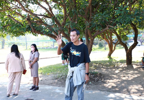 ภาพกิจกรรม  คณะวิทยาศาสตร์และเทคโนโลยี จัดกิจกรรมค่ายวิทยาศาสตร์สัญจร  โรงเรียนหนองกองพิทยาคม