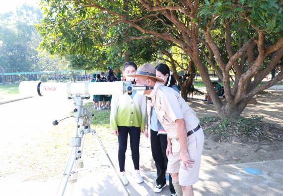 ภาพกิจกรรม  คณะวิทยาศาสตร์และเทคโนโลยี จัดกิจกรรมค่ายวิทยาศาสตร์สัญจร  โรงเรียนหนองกองพิทยาคม