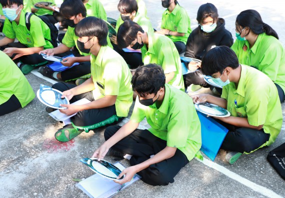 ภาพกิจกรรม  คณะวิทยาศาสตร์และเทคโนโลยี จัดกิจกรรมค่ายวิทยาศาสตร์สัญจร  โรงเรียนหนองกองพิทยาคม