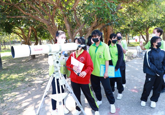 ภาพกิจกรรม  คณะวิทยาศาสตร์และเทคโนโลยี จัดกิจกรรมค่ายวิทยาศาสตร์สัญจร  โรงเรียนหนองกองพิทยาคม