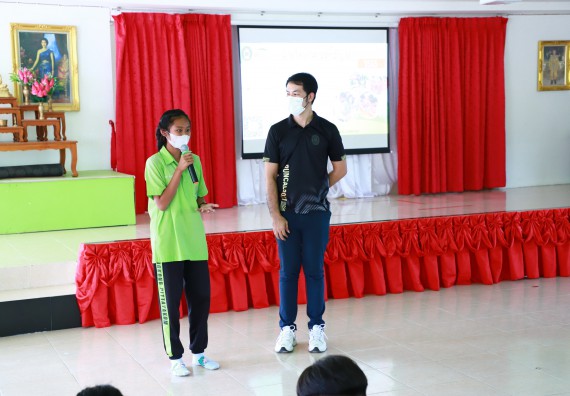 ภาพกิจกรรม  คณะวิทยาศาสตร์และเทคโนโลยี จัดกิจกรรมค่ายวิทยาศาสตร์สัญจร  โรงเรียนหนองกองพิทยาคม