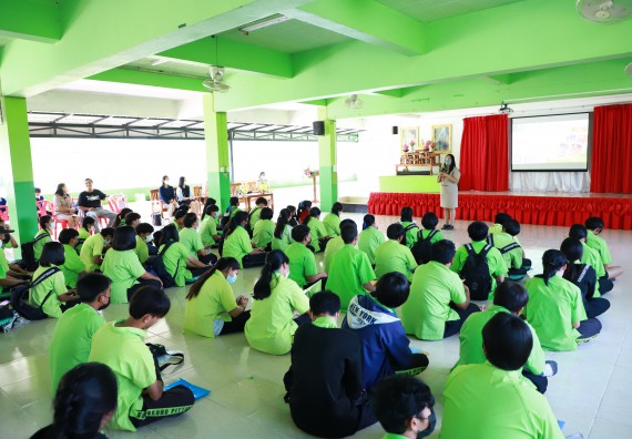 ภาพกิจกรรม  คณะวิทยาศาสตร์และเทคโนโลยี จัดกิจกรรมค่ายวิทยาศาสตร์สัญจร  โรงเรียนหนองกองพิทยาคม