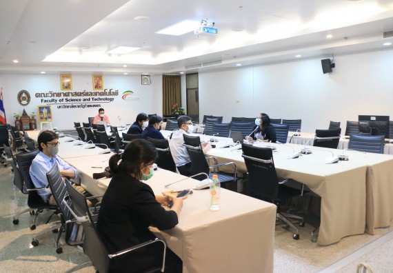 ภาพกิจกรรม  คณะวิทยาศาสตร์และเทคโนโลยี จัดประชุมประธานโปรแกรมวิชาและคณะกรรมการขับเคลื่อนการรับนักศึกษา ครั้งที่ 4