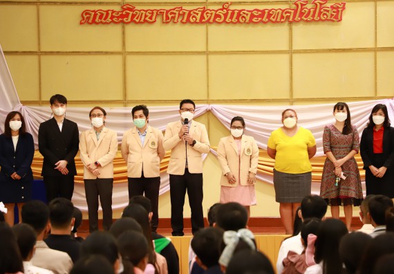 ภาพกิจกรรม  บรรยากาศการฝึกซ้อมพระราชทานปริญญาบัตรประจำปี 2565 กลุ่มย่อย คณะวิทยาศาสตร์และเทคโนโลยีมหาวิทยาลัยราชภัฎกำแพงเพชร