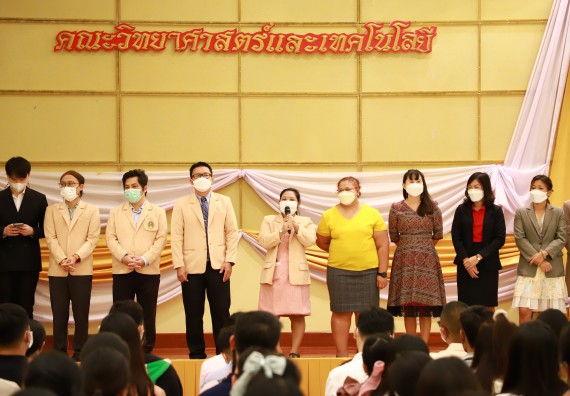 ภาพกิจกรรม  บรรยากาศการฝึกซ้อมพระราชทานปริญญาบัตรประจำปี 2565 กลุ่มย่อย คณะวิทยาศาสตร์และเทคโนโลยีมหาวิทยาลัยราชภัฎกำแพงเพชร