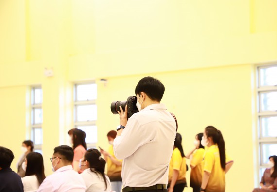 ภาพกิจกรรม  บรรยากาศการฝึกซ้อมพระราชทานปริญญาบัตรประจำปี 2565 กลุ่มย่อย คณะวิทยาศาสตร์และเทคโนโลยีมหาวิทยาลัยราชภัฎกำแพงเพชร