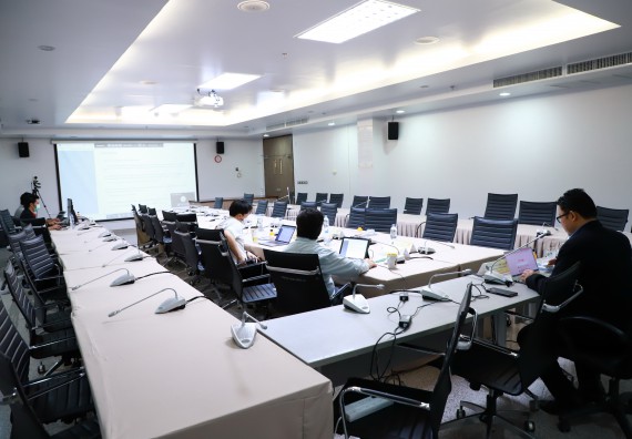 ภาพกิจกรรม  คณะวิทยาศาสตร์และเทคโนโลยี จัดประชุมคณะกรรมการประจำคณะวิทยาศาสตร์และเทคโนโลยี ครั้งที่ 4/2565
