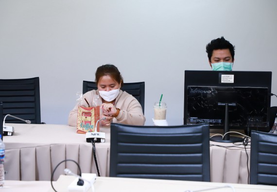 ภาพกิจกรรม  คณะวิทยาศาสตร์และเทคโนโลยี จัดประชุมปรึกษาหารือการสรรหานายกสภามหาวิทยาลัยฯ