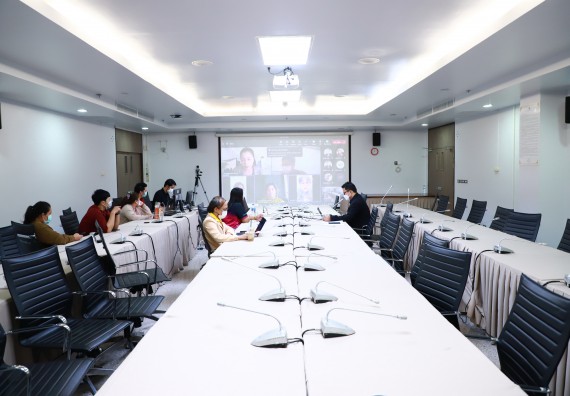 ภาพกิจกรรม  คณะวิทยาศาสตร์และเทคโนโลยี จัดประชุมปรึกษาหารือการสรรหานายกสภามหาวิทยาลัยฯ