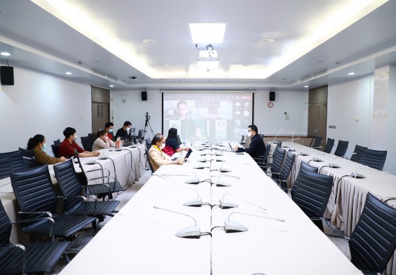 ภาพกิจกรรม  คณะวิทยาศาสตร์และเทคโนโลยี จัดประชุมปรึกษาหารือการสรรหานายกสภามหาวิทยาลัยฯ