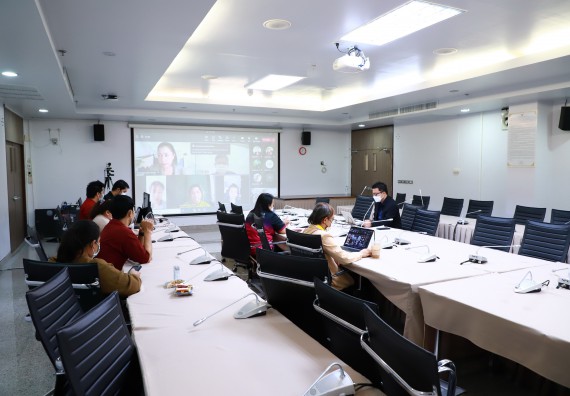 ภาพกิจกรรม  คณะวิทยาศาสตร์และเทคโนโลยี จัดประชุมปรึกษาหารือการสรรหานายกสภามหาวิทยาลัยฯ