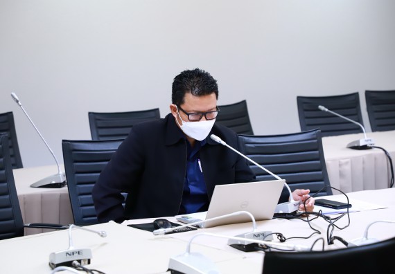 ภาพกิจกรรม  คณะวิทยาศาสตร์และเทคโนโลยี จัดประชุมปรึกษาหารือการสรรหานายกสภามหาวิทยาลัยฯ