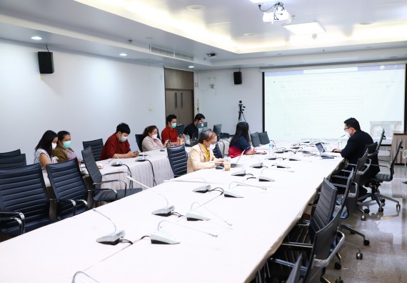 ภาพกิจกรรม  คณะวิทยาศาสตร์และเทคโนโลยี จัดประชุมเพื่อพิจารณาคัดเลือกกรรมการสภาคณาจารย์และข้าราชการ