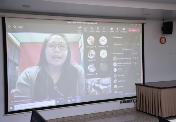 ภาพกิจกรรม  คณะวิทยาศาสตร์และเทคโนโลยี จัดประชุมเพื่อพิจารณาคัดเลือกกรรมการสภาคณาจารย์และข้าราชการ