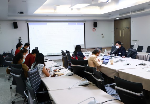 ภาพกิจกรรม  คณะวิทยาศาสตร์และเทคโนโลยี จัดประชุมเพื่อพิจารณาคัดเลือกกรรมการสภาคณาจารย์และข้าราชการ