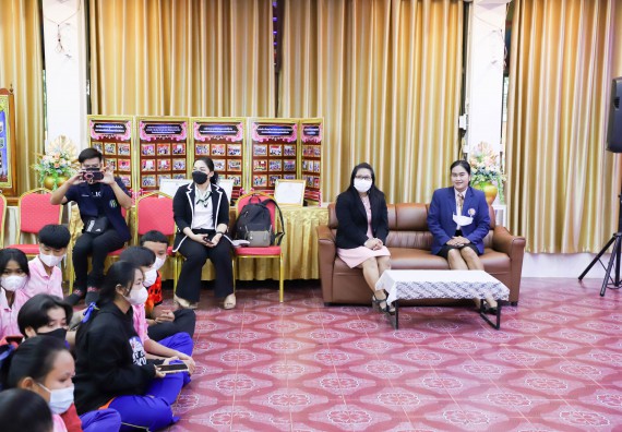 ภาพกิจกรรม  คณะวิทยาศาสตร์และเทคโนโลยี จัดกิจกรรมค่ายวิทยาศาสตร์สัญจร ปีการศึกษา 2565  โรงเรียนบ่อแก้ววิทยา