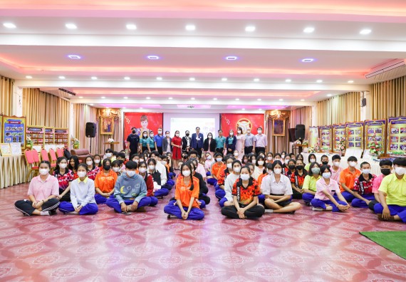 ภาพกิจกรรม  คณะวิทยาศาสตร์และเทคโนโลยี จัดกิจกรรมค่ายวิทยาศาสตร์สัญจร ปีการศึกษา 2565  โรงเรียนบ่อแก้ววิทยา