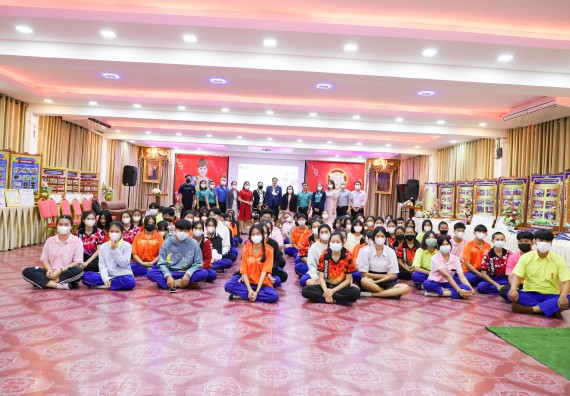 ภาพกิจกรรม  คณะวิทยาศาสตร์และเทคโนโลยี จัดกิจกรรมค่ายวิทยาศาสตร์สัญจร ปีการศึกษา 2565  โรงเรียนบ่อแก้ววิทยา