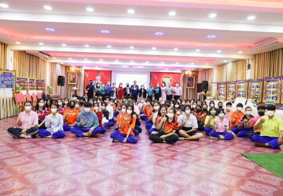 ภาพกิจกรรม  คณะวิทยาศาสตร์และเทคโนโลยี จัดกิจกรรมค่ายวิทยาศาสตร์สัญจร ปีการศึกษา 2565  โรงเรียนบ่อแก้ววิทยา