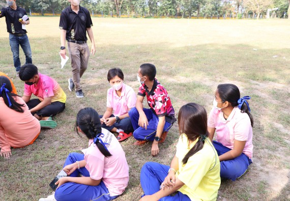 ภาพกิจกรรม  คณะวิทยาศาสตร์และเทคโนโลยี จัดกิจกรรมค่ายวิทยาศาสตร์สัญจร ปีการศึกษา 2565  โรงเรียนบ่อแก้ววิทยา
