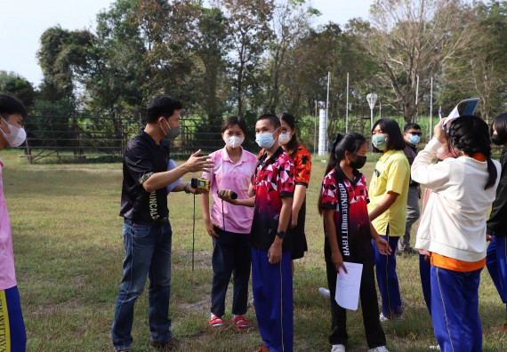 ภาพกิจกรรม  คณะวิทยาศาสตร์และเทคโนโลยี จัดกิจกรรมค่ายวิทยาศาสตร์สัญจร ปีการศึกษา 2565  โรงเรียนบ่อแก้ววิทยา