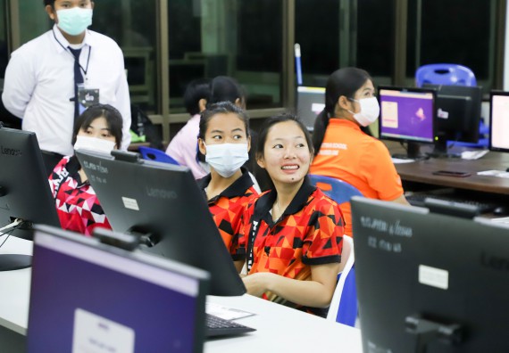 ภาพกิจกรรม  คณะวิทยาศาสตร์และเทคโนโลยี จัดกิจกรรมค่ายวิทยาศาสตร์สัญจร ปีการศึกษา 2565  โรงเรียนบ่อแก้ววิทยา