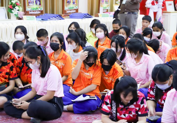 ภาพกิจกรรม  คณะวิทยาศาสตร์และเทคโนโลยี จัดกิจกรรมค่ายวิทยาศาสตร์สัญจร ปีการศึกษา 2565  โรงเรียนบ่อแก้ววิทยา