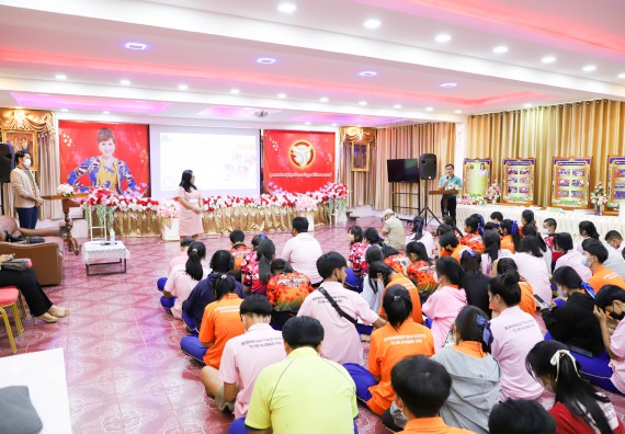 ภาพกิจกรรม  คณะวิทยาศาสตร์และเทคโนโลยี จัดกิจกรรมค่ายวิทยาศาสตร์สัญจร ปีการศึกษา 2565  โรงเรียนบ่อแก้ววิทยา