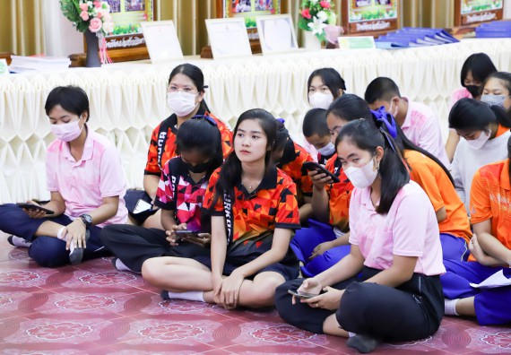 ภาพกิจกรรม  คณะวิทยาศาสตร์และเทคโนโลยี จัดกิจกรรมค่ายวิทยาศาสตร์สัญจร ปีการศึกษา 2565  โรงเรียนบ่อแก้ววิทยา