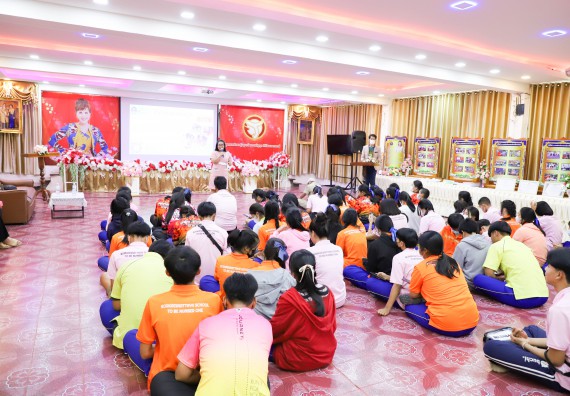 ภาพกิจกรรม  คณะวิทยาศาสตร์และเทคโนโลยี จัดกิจกรรมค่ายวิทยาศาสตร์สัญจร ปีการศึกษา 2565  โรงเรียนบ่อแก้ววิทยา