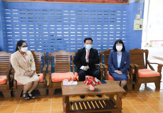 ภาพกิจกรรม  คณะวิทยาศาสตร์และเทคโนโลยี จัดกิจกรรมค่ายวิทยาศาสตร์สัญจร ปีการศึกษา 2565  โรงเรียนโกสัมพีวิทยา