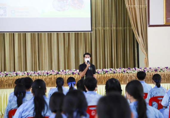 ภาพกิจกรรม  คณะวิทยาศาสตร์และเทคโนโลยี จัดกิจกรรมค่ายวิทยาศาสตร์สัญจร ปีการศึกษา 2565  โรงเรียนโกสัมพีวิทยา