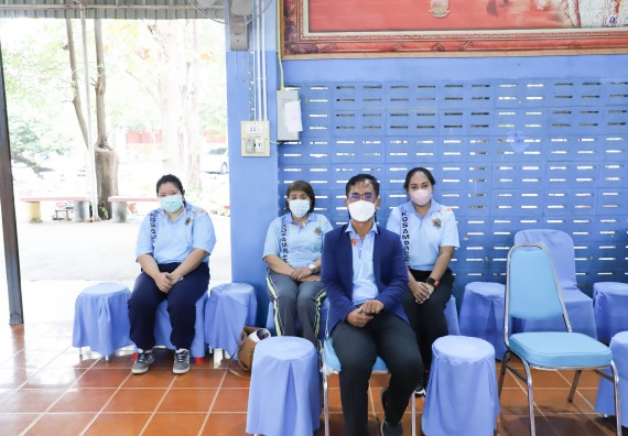 ภาพกิจกรรม  คณะวิทยาศาสตร์และเทคโนโลยี จัดกิจกรรมค่ายวิทยาศาสตร์สัญจร ปีการศึกษา 2565  โรงเรียนโกสัมพีวิทยา